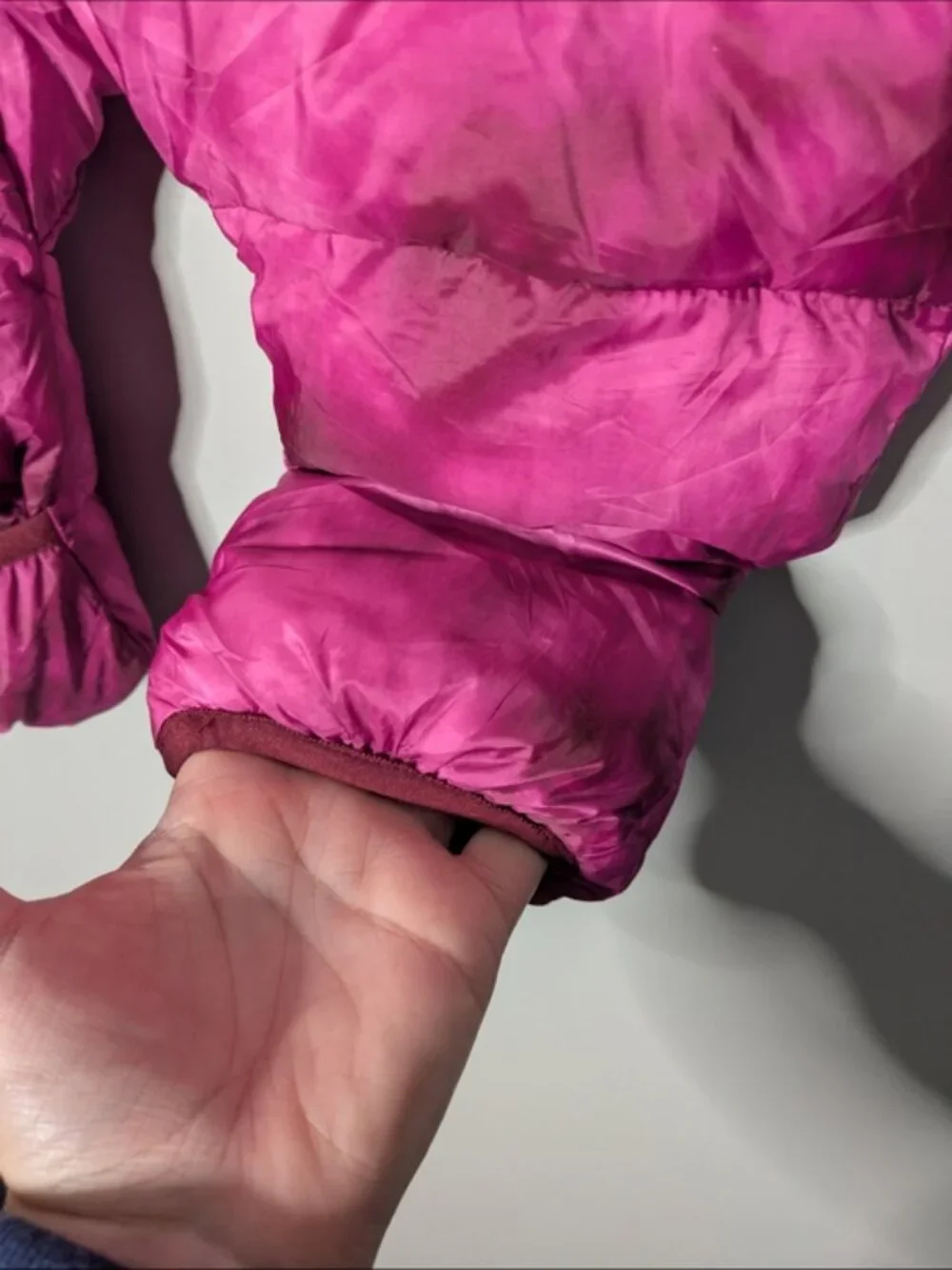 NWOT Baby Gap Primaloft Puffer Snowsuit Happy Pink 6-12m Warmest Hooded Zip - Picture 6 of 10